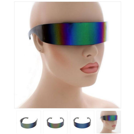 Futuristic Novelty Glasses D - Assorted