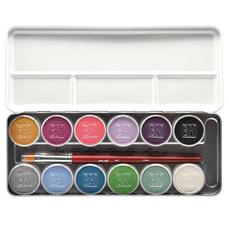 BEN NYE Magicake Aqua Paint Fantasy Palette- 12 Colors - CFK-18