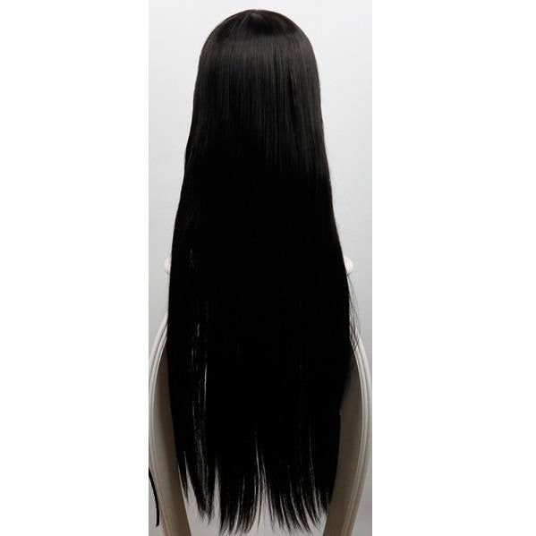 Red school Ko cosplay long Wig - Black