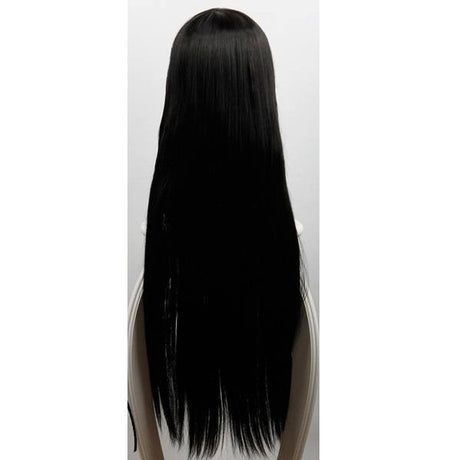 Red school Ko cosplay long Wig - Black