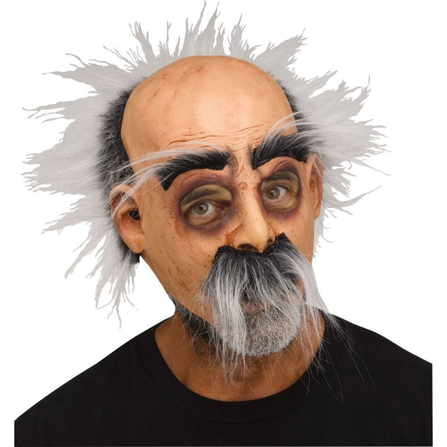 Mustache Hairy Harry Old Man Mouthless Mask