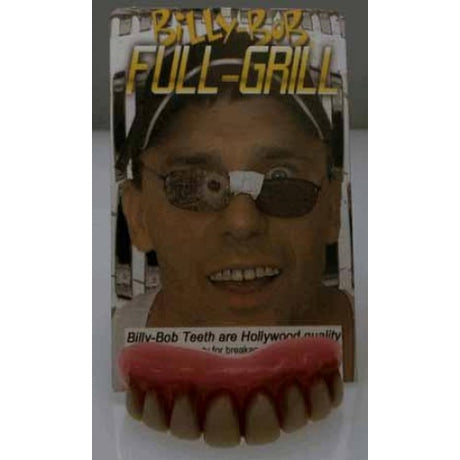 Grill Fake TEETH with Cavity- Billy bob