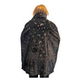 Moon & Star Witch Cape - Black