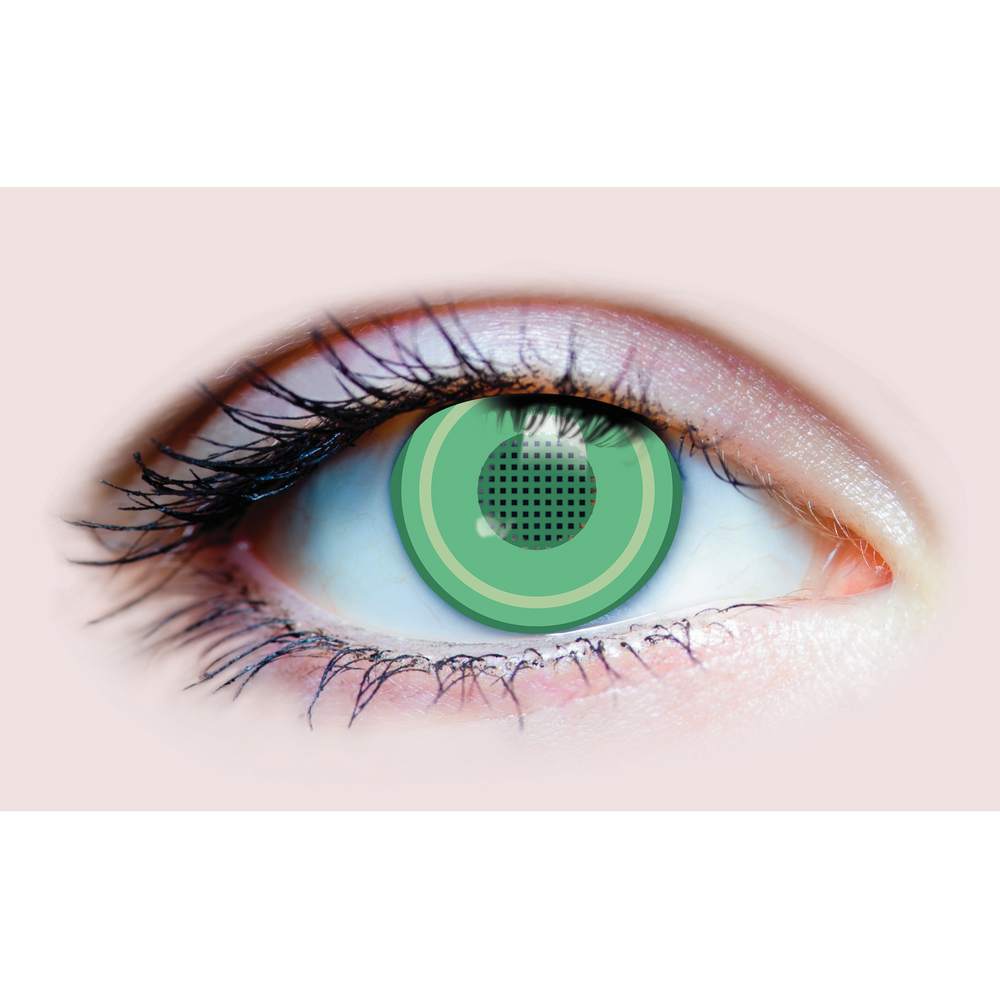 Telepath Spy Any Cosplay Contact Lenses- Green