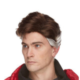 Stranger short Wig - Brown/White