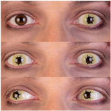 Contagion I Contact Lenses- Yellow & Black