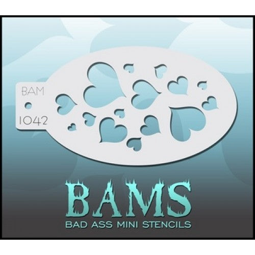 Istencils 1042 Bad Ass Mini Stencil