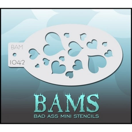 Istencils 1042 Bad Ass Mini Stencil