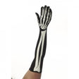 SKELETON Long Gloves - One Size - Black/White