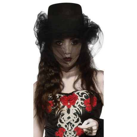 Heart Of Darkness Top Hat & veil