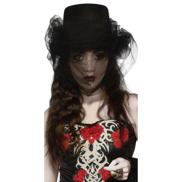 Heart Of Darkness Top Hat & veil