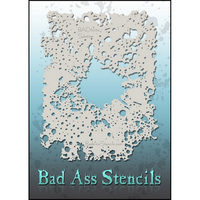 6034 Splatter Bad ass stencil