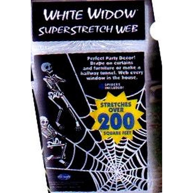 Super Stretch Spider Web 60 Gram - white