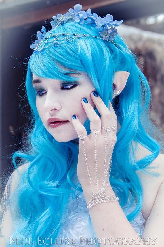Small Elf Ears Prosthetic, Painted - Light Skintone