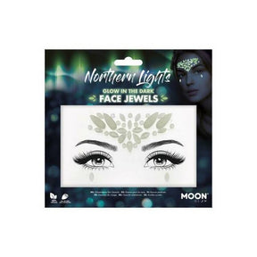 Northern Lights Glow in the Dark Face Jewels