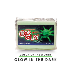 Cosclay Glow in the Dark Polymer clay