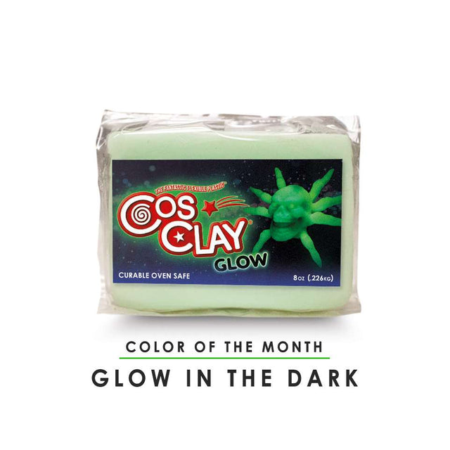 Cosclay Glow in the Dark Polymer clay