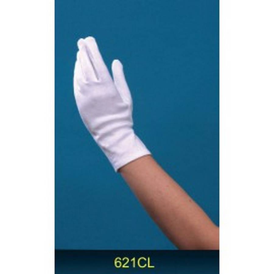Ladies Cotton Gloves-Medium