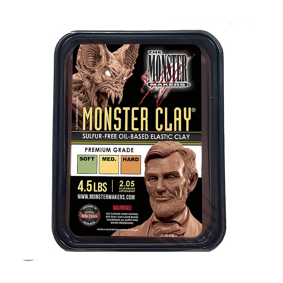 Monster Clay Premium Brown SOFT - single