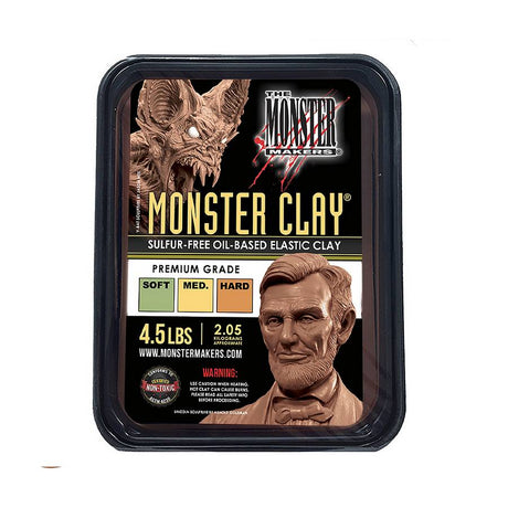 Monster Clay Premium Brown SOFT - single