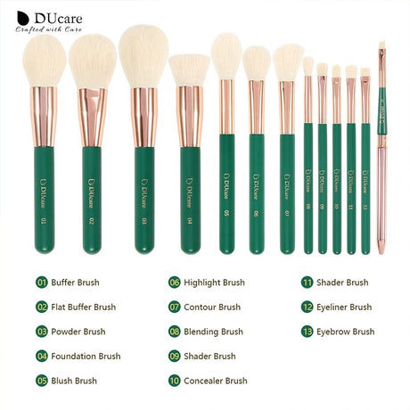 DUcare wonderland 13pcs makeup brushes set