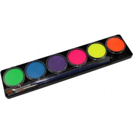 TAG Face and body paint palette Neon 6X10g NEON