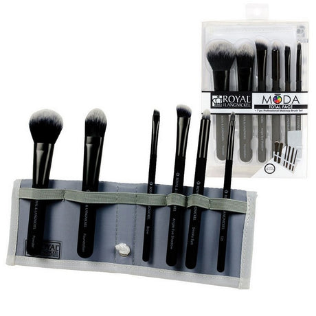 Royal Brush MODA Total Face 7pc Brush Set - RVGSET-7 VEGAN