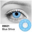 Blue Shiva contact lenses - blue