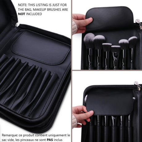 DUcare empty makeup brushes organiser bag