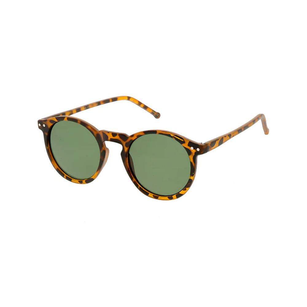 Round Hipster Sunglasses Plastic Thin Frame- Assorted