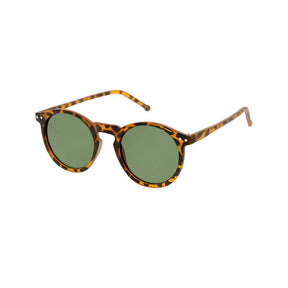 Round Hipster Sunglasses Plastic Thin Frame- Assorted