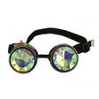 Steampunk Rainbow goggles kaleidoscope lenses