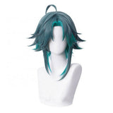 Medium blue impact cosplay wig