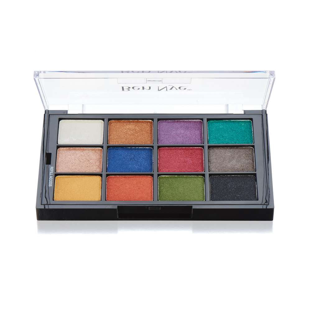 BEN NYE Modern Brights Pressed Eye shadows Palette 12 colors