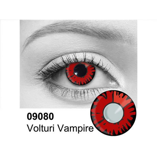 Volturi Vampire Contact Lenses Red/Black