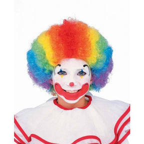 Child Clown Wig Rainbow