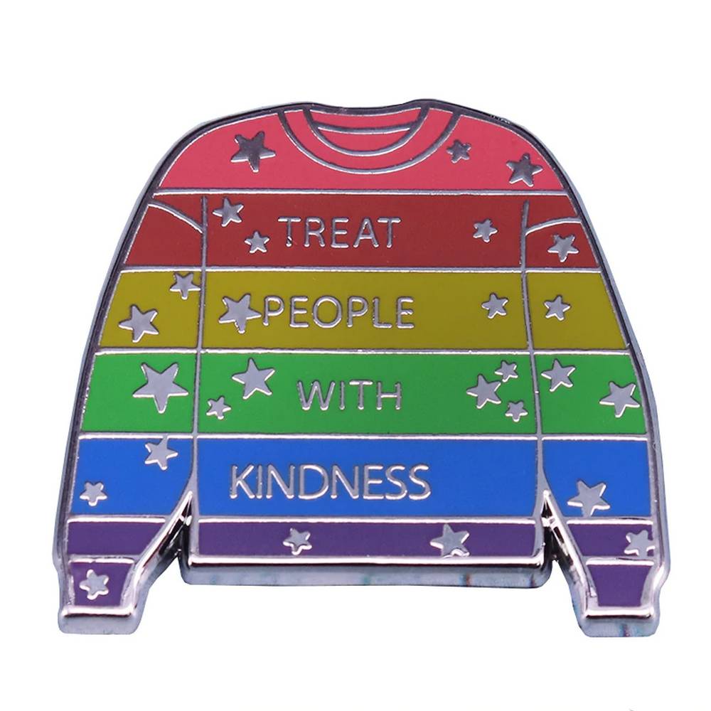 Kindness Sweater Enamel Pin