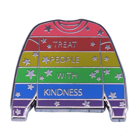 Kindness Sweater Enamel Pin