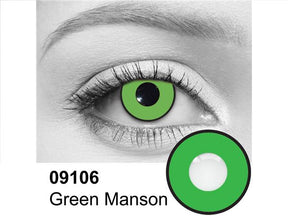 Green Manson Contact Lenses 09106