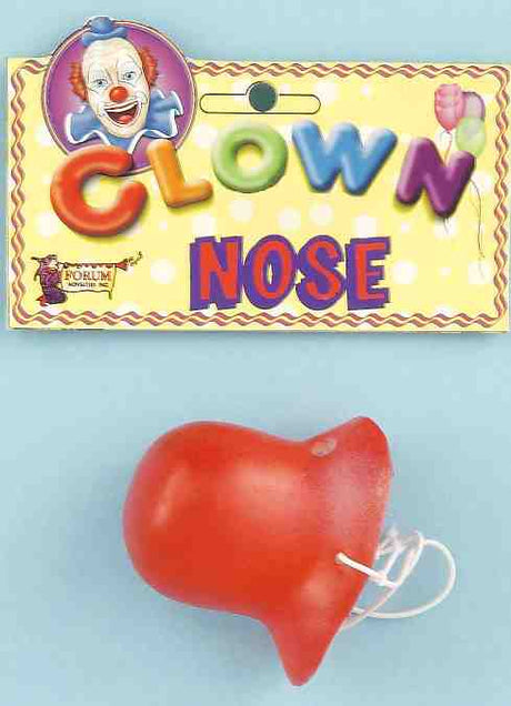 Squeaking Clown Nose - red