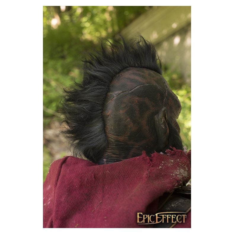 Red Carnal Orc Mask