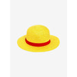 Straw Pirate Loof Yellow Hat with red band