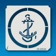 ISTENCILS Anchor craft stencil