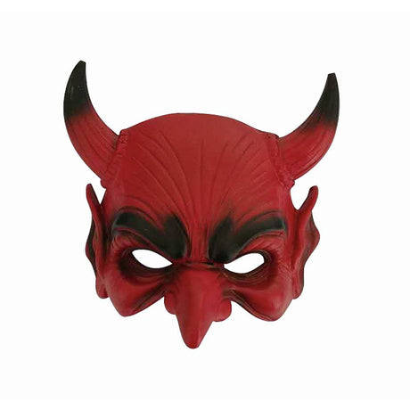 Supersoft Devil Mask - Red
