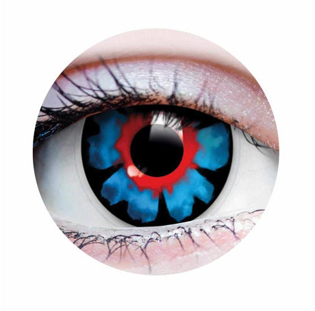 Supernatural  Contact Lenses-Blue & Red