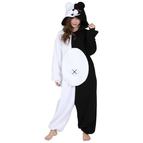 Monokuma Danganronpa Kigurumi onesie- adult