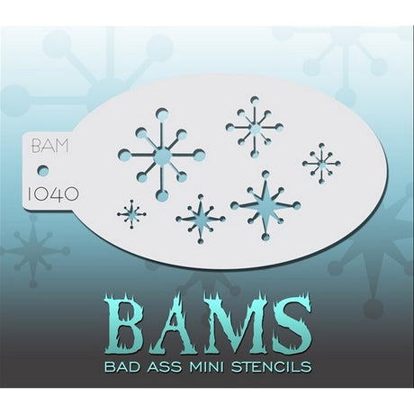 ISTENCILS 1040 Bad Ass Mini Stencil