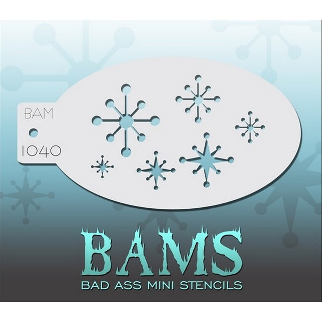 ISTENCILS 1040 Bad Ass Mini Stencil