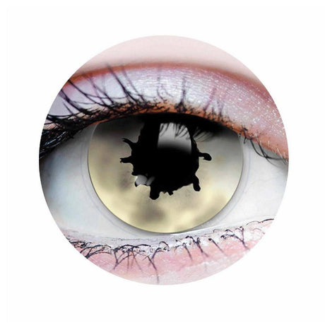 Contagion I Contact Lenses- Yellow & Black