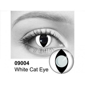 Cat eye Contact Lenses - White